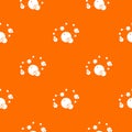 Butane pattern vector orange Royalty Free Stock Photo