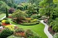 Butchart Gardens Royalty Free Stock Photo