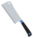 Butcher cleaver icon. Kitchen knife. Cooking blade