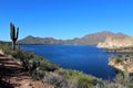 Butcher Jones Beach Arizona, Tonto National Forest Royalty Free Stock Photo