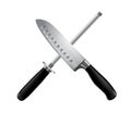 Butcher Knives Realistic Closeup Royalty Free Stock Photo