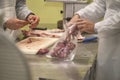 Butcher at work 15