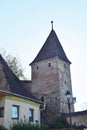 The Butchers` Tower, Turnul Macelarilor, historical tower in the medieval citadel of Sighisoara.