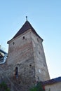 The Butchers` Tower, Turnul Macelarilor, historical tower in the medieval citadel of Sighisoara.