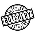 Butchery rubber stamp