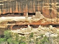 Butler Wash Anasazi Ruins Royalty Free Stock Photo