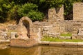 Ruins of the temple of Asclepius, Butrint, Albania