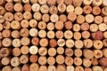 Butt ends of wine corks background - Image Royalty Free Stock Photo
