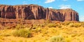 Monument Valley Entrance Royalty Free Stock Photo