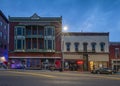 Dawn Streetscape in Downtown Butte