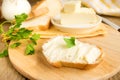 Butter and bread Royalty Free Stock Photo