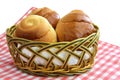 Butter bread bun Royalty Free Stock Photo