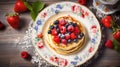 butter buttermilk pancake food