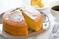 Butter cake Royalty Free Stock Photo