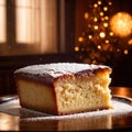 Butter Cake , traditional popular sweet dessert cake