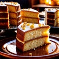 Butter Cake , traditional popular sweet dessert cake