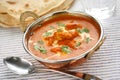 Butter chicken , indian cuisine Royalty Free Stock Photo