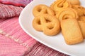 Butter Cookies Royalty Free Stock Photo