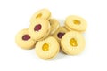 Butter cookies Royalty Free Stock Photo