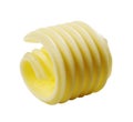 Butter curl Royalty Free Stock Photo