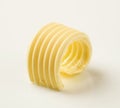 Butter curl Royalty Free Stock Photo