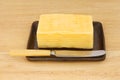 Butter dish knife Royalty Free Stock Photo