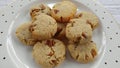 Butter Pecan Cookies - Gluten free Royalty Free Stock Photo