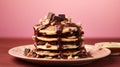 butter stack pancake food