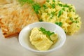 Butter Toast And Eggs Royalty Free Stock Photo