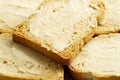 Buttered Bread Royalty Free Stock Photo