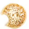 Buttered Crumpet Royalty Free Stock Photo