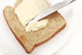 Buttered spread Royalty Free Stock Photo