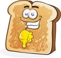 Buttered Toast Character