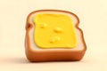 Buttered toast with Marmite, ready for breakfast Royalty Free Stock Photo