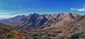 Butterfield Peak views of Oquirrh range toward Provo, Tooele, Utah Lake and Salt Lake County by Rio Tinto Bingham Copper Mine, in