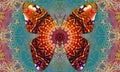 Butterfly mandala good vibes