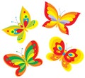 Butterflies Royalty Free Stock Photo