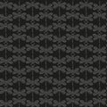 Butterflies black and white ink line vector symmetry seamless pattern background for textile, fabric, wallpaper Royalty Free Stock Photo