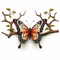 Butterflies in nature