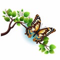 Butterfly art Royalty Free Stock Photo