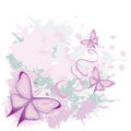 Butterfly background