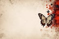 Butterfly background. Generate Ai Royalty Free Stock Photo