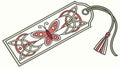 Butterfly Celtic Knot Bookmark Ã¢â¬\' Elegant Reading Accessory Vector, vector design Generative AI Royalty Free Stock Photo