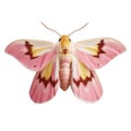 Butterfly Colorful moth, Maple rosy butterfly, Euphaedra dargeana on a transparent background PNG