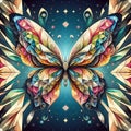 Butterfly from crystals: the mystery of the most beautiful creature in the universe