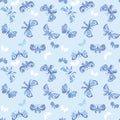 Butterfly fabric vector