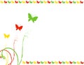 Butterfly frame