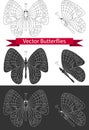 Butterfly icons.