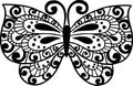 Butterfly Illustration Royalty Free Stock Photo