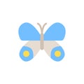 Butterfly, insect icon. Simple color vector elements of lepidoptera icons for ui and ux, website or mobile application Royalty Free Stock Photo